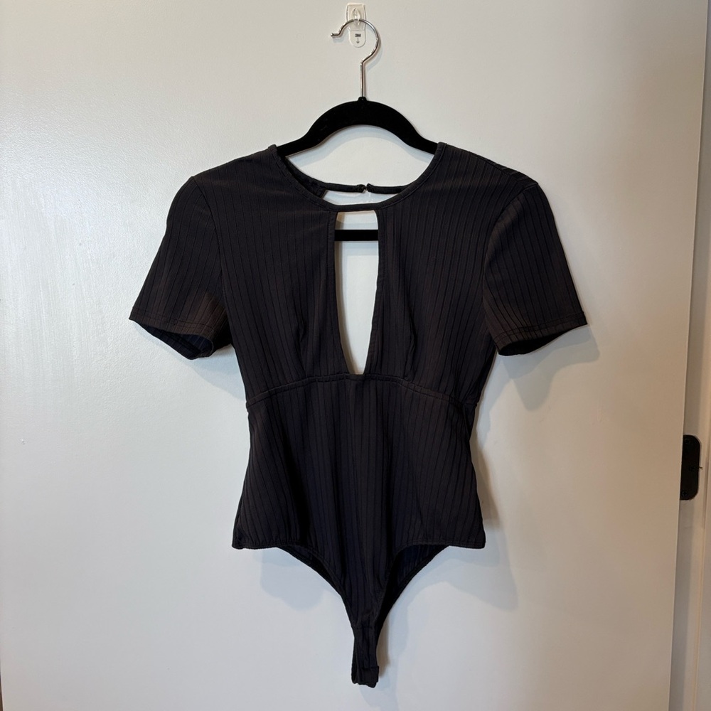 Elegant Black Women's Bodysuit
